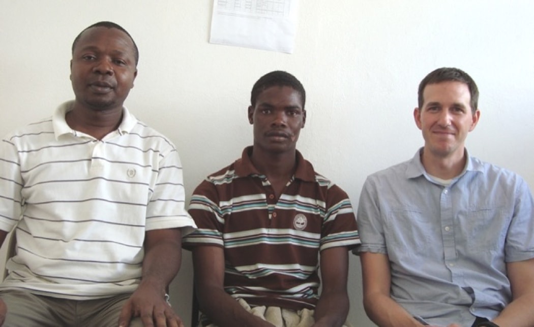 A patient with a 10-year history of seizure disorder (middle) in Haiti prior to starting anti-epileptic drugs for the first time by Dr. Grelotti and Haitian colleagues. *The patient gave permission for his photo to be used to promote health action.
